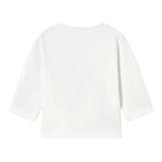 Mayoral Shirt Girocollo Tinta Unita con Stampa per Neonato 1038 BIANCO MAYORAL 