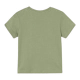 Mayoral T-Shirt Girocollo Tinta Unita con Stampa per Neonato 1055 VERDE MAYORAL 