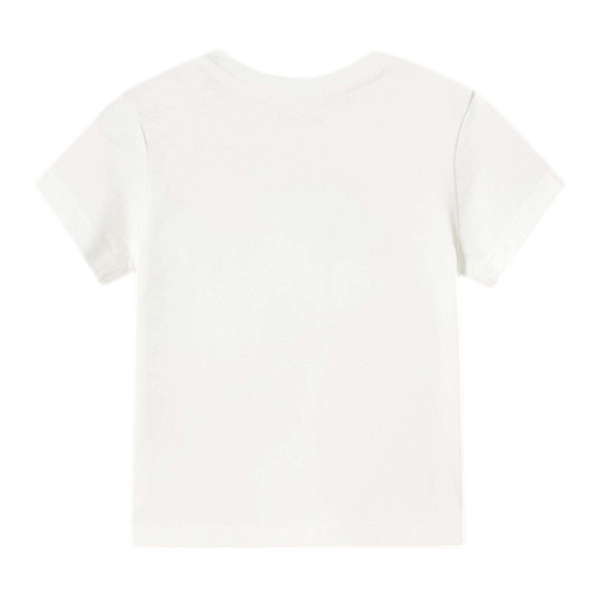 Mayoral T-Shirt Girocollo Tinta Unita con Stampe per Neonato 1057X BIANCO MAYORAL 