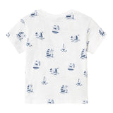 Mayoral T-Shirt Tinta Unita con Stampa per Bambino 10588 BIANCO MAYORAL 