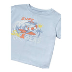 Mayoral T-Shirt Girocollo Tinta Unita con Stampa per Neonato 1065X AZZURRO MAYORAL 