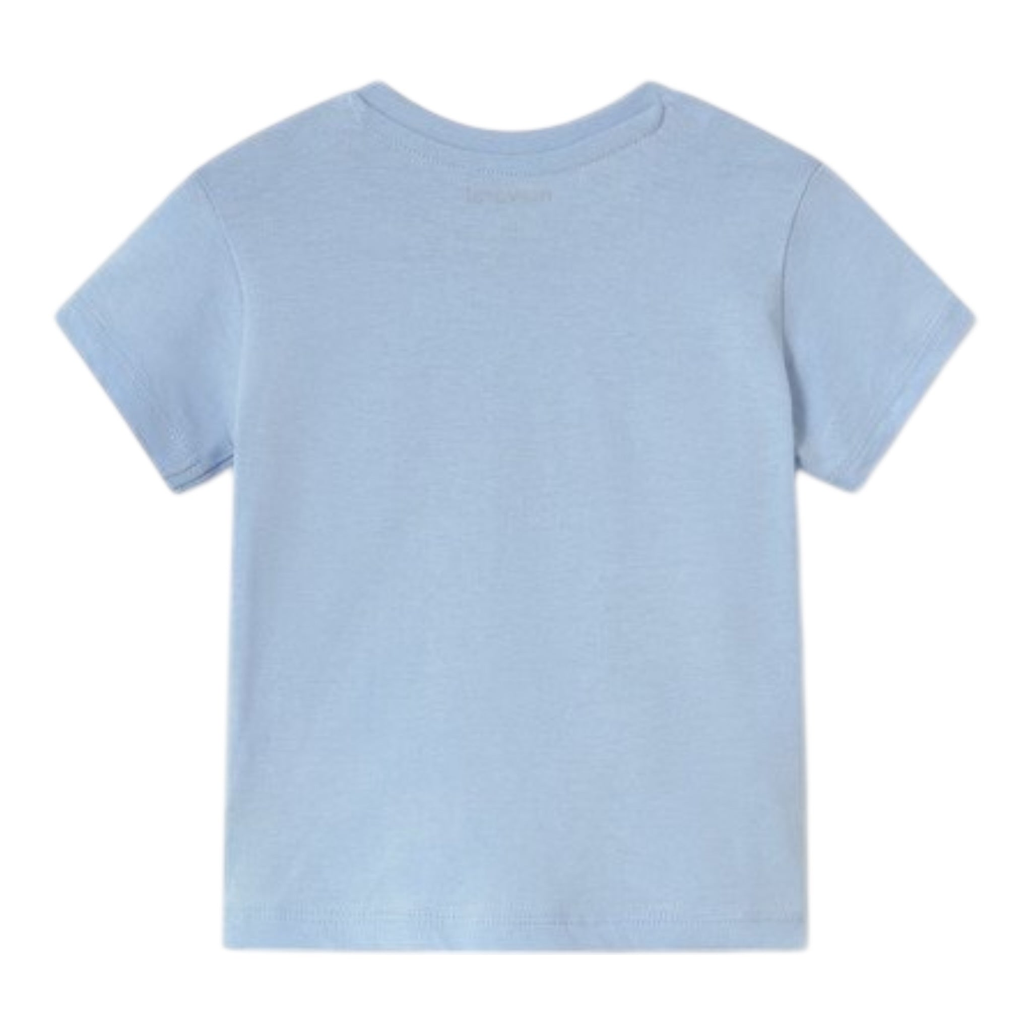 Mayoral T-Shirt Girocollo Tinta Unita con Stampa per Neonato 106 AZZURRO MAYORAL 