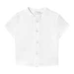 Mayoral Camicia Tinta Unita Mezza Manica per Neonato 1101 BIANCO MAYORAL 