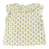 Mayoral Camicia Tinta Unita con Stampa per Bambina 1105J PANNA MAYORAL 