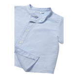 Mayoral Camicia Tinta Unita Mezza Manica per Neonato 1110 AZZURRO MAYORAL 