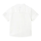 Mayoral Camicia Tinta Unita Mezza Manica per Neonato 1110 BIANCO MAYORAL 