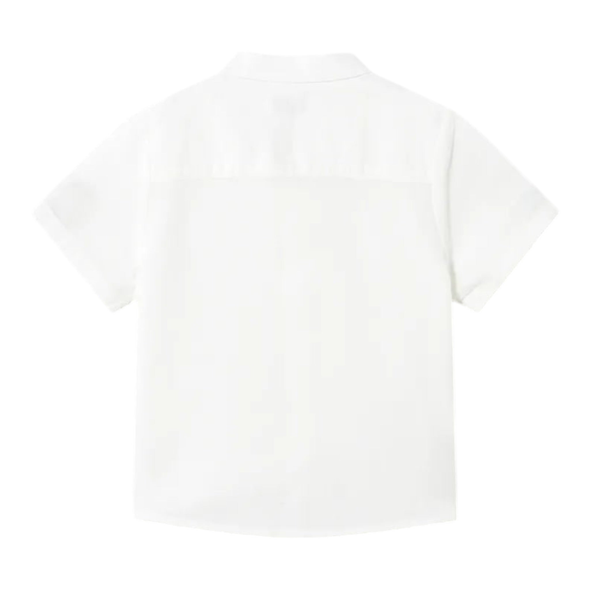 Mayoral Camicia Tinta Unita Mezza Manica per Neonato 1110 BIANCO MAYORAL 