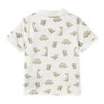Mayoral Camicia Mezza Manica Fantasia A Righe per Bambino 1112XJ BIANCO MAYORAL 