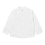Mayoral Camicia Tinta Unita Manica Lunga per Bambino 1115J BIANCO MAYORAL 