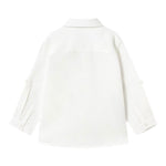 Mayoral Camicia Manica Lunga Tinta Unita per Bambino 1116XJ BIANCO MAYORAL 