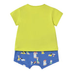 Mayoral Completo 2 Pezzi T-Shirt-Bermuda per Neonato 1206 VERDE MAYORAL 