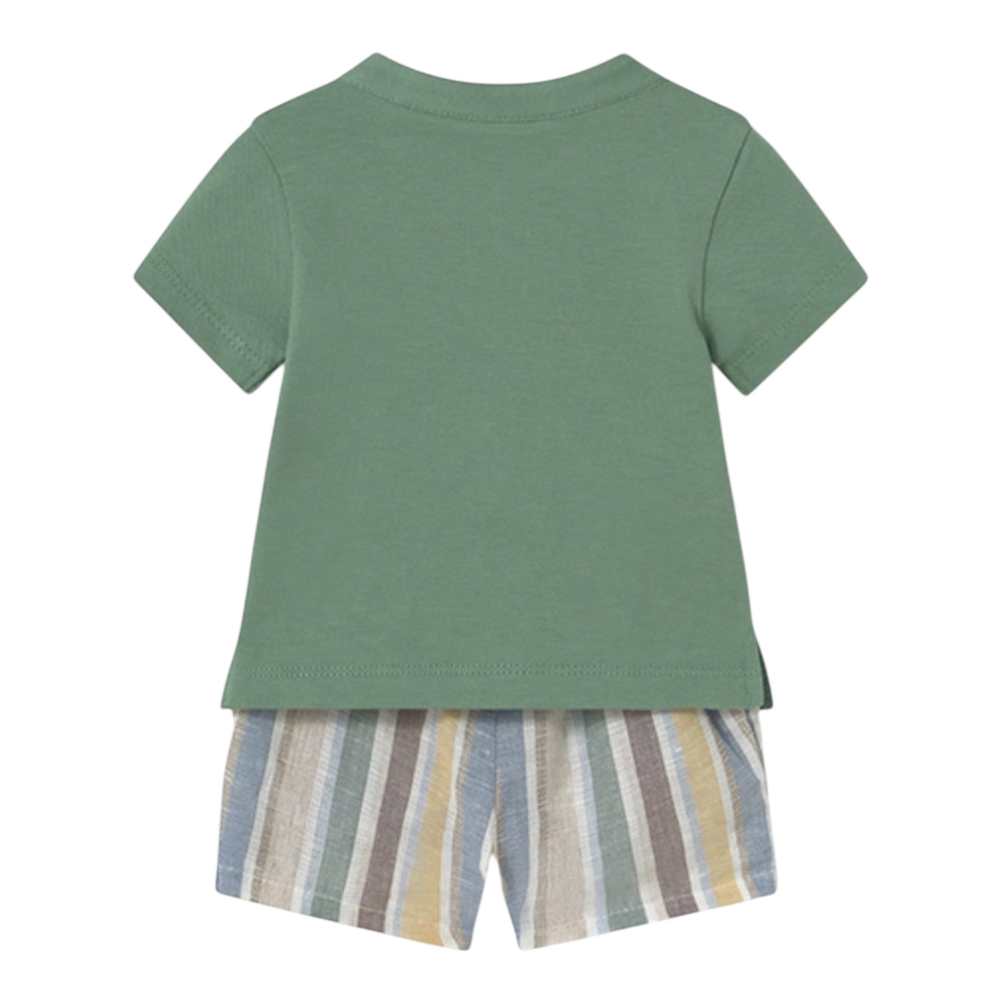 Mayoral Completo 2 Pezzi T-Shirt-Bermuda per Neonato 1217 VERDE MAYORAL 