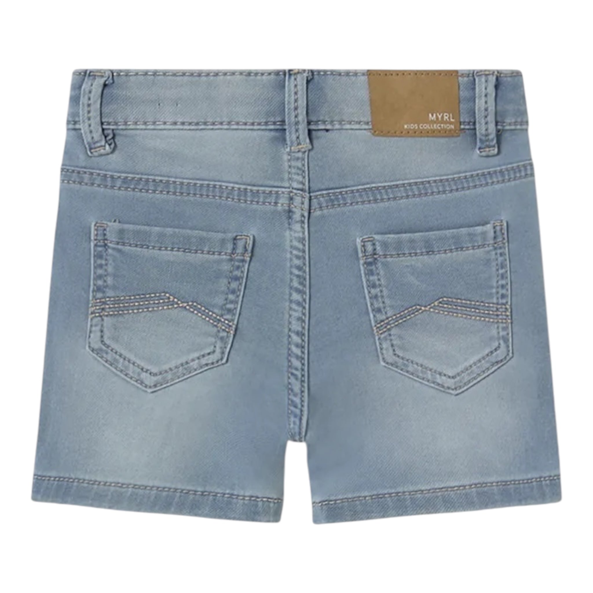 Mayoral Bermuda In Denim Tinta Unita per Neonato 1246 AZZURRO MAYORAL 