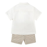 Mayoral Completo 2 Pezzi Camicia-Bermuda per Neonato 1251 BIANCO MAYORAL 
