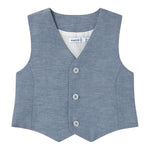 Mayoral Gilet tinta unita Blu per Bambino 1303JX BLU MAYORAL 