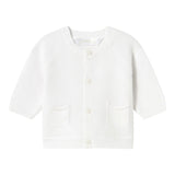 Mayoral Cardigan Tinta Unita per Neonato 1393 BIANCO MAYORAL 