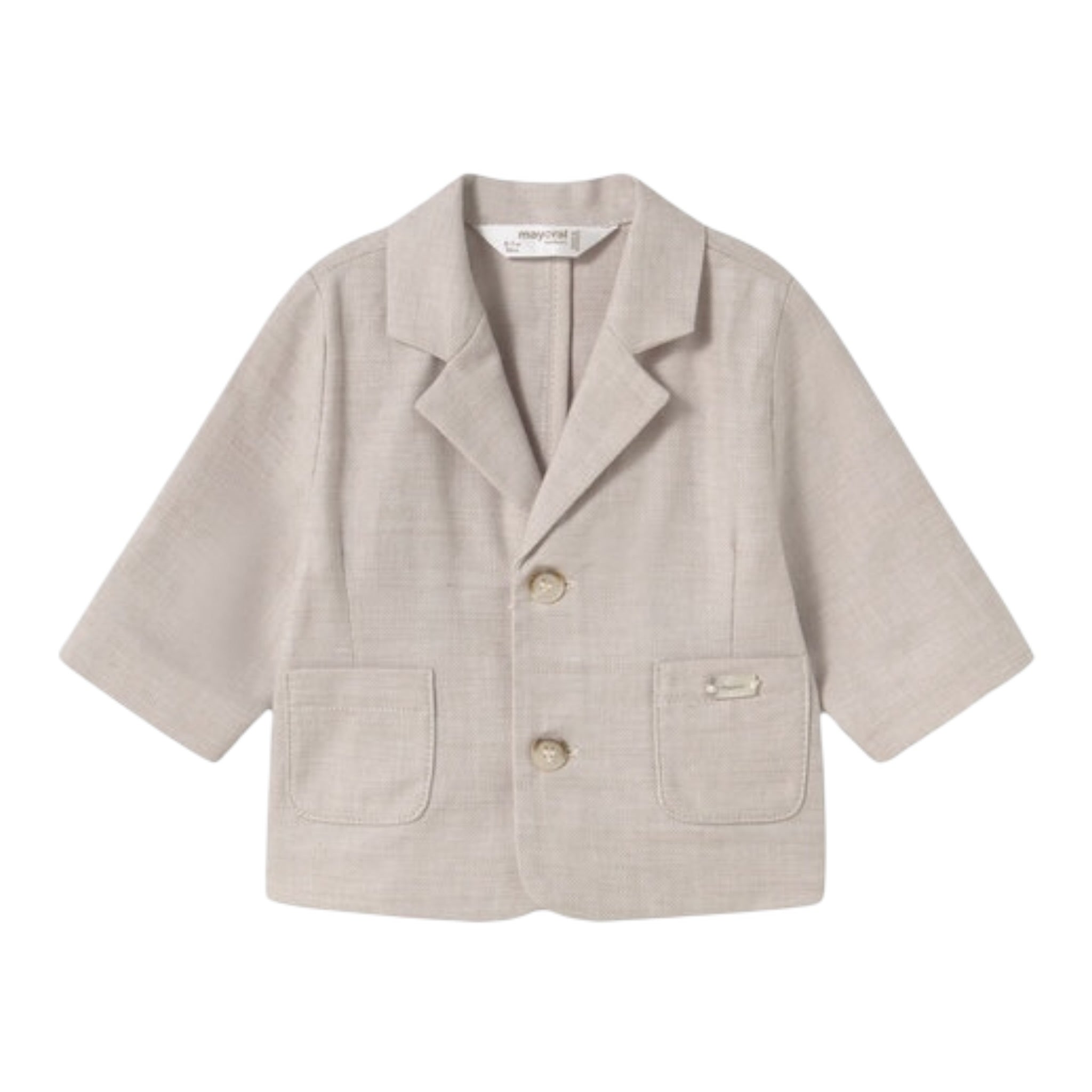 Mayoral Giacca tinta unita Beige per Neonato 1454X BEIGE MAYORAL 