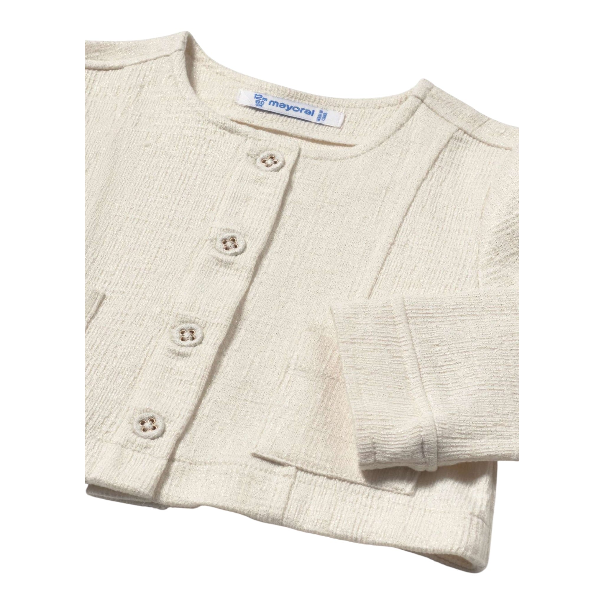 Mayoral Coprispalle tinta unita Beige per Bambina 1460J BEIGE MAYORAL 