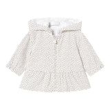 Mayoral Giubbino Bicolore con Cappuccio Reversibile Bianco per Neonata 1479X BIANCO MAYORAL 