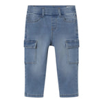 Mayoral Jeans Tinta Unita con Tasconi per Bambino 1578J AZZURRO MAYORAL 