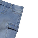 Mayoral Jeans Tinta Unita con Tasconi per Bambino 1578J AZZURRO MAYORAL 