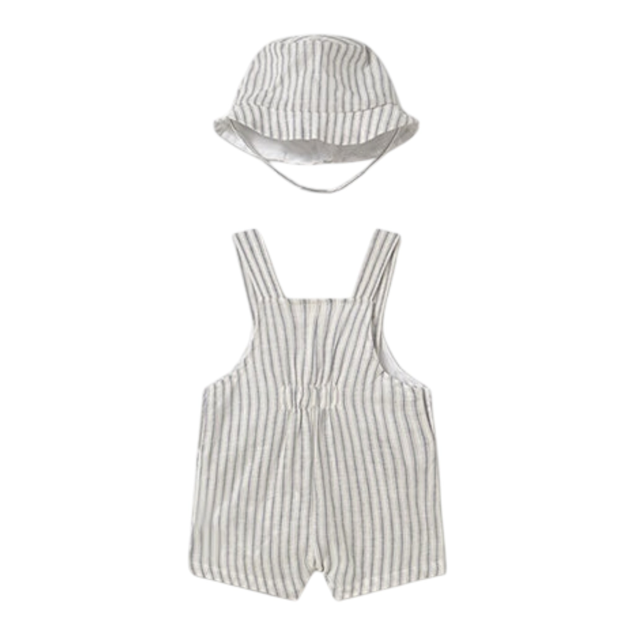 Mayoral Completo 2 Pezzi Salopette-Cappello per Neonato 16016 BIANCO MAYORAL 