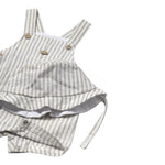 Mayoral Completo 2 Pezzi Salopette-Cappello per Neonato 1601X BIANCO MAYORAL 
