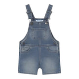 Mayoral Salopette Tinta Unita In Denim per Neonato 1645 BLU MAYORAL 