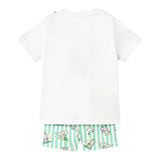 Mayoral Completo 2 Pezzi T-Shirt-Bermuda per Neonato 16488 BIANCO MAYORAL 