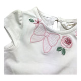 Mayoral Completo 2 Pezzi Canotta-Culotte per Neonata 1663 BIANCO/ROSA MAYORAL 