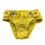 Mayoral Costume Mutandina Tinta Unita con Applicazioni per Neonata 1695 GIALLO MAYORAL 