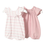 Mayoral Set 2 Pagliaccetti Bicolore per Neonata 1749XX ROSA/PANNA MAYORAL 