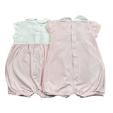 Mayoral Set 2 Pagliaccetti Bicolore per Neonata 1752 BIANCO/ROSA MAYORAL 