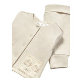 Mayoral Completo 3 Pezzi Felpa-T.Shirt-Pantalone per Neonato 1877 BEIGE MAYORAL 