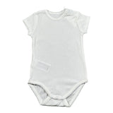 Mayoral Body Tinta Unita Mezza Manica per Neonata 191 BIANCO MAYORAL 