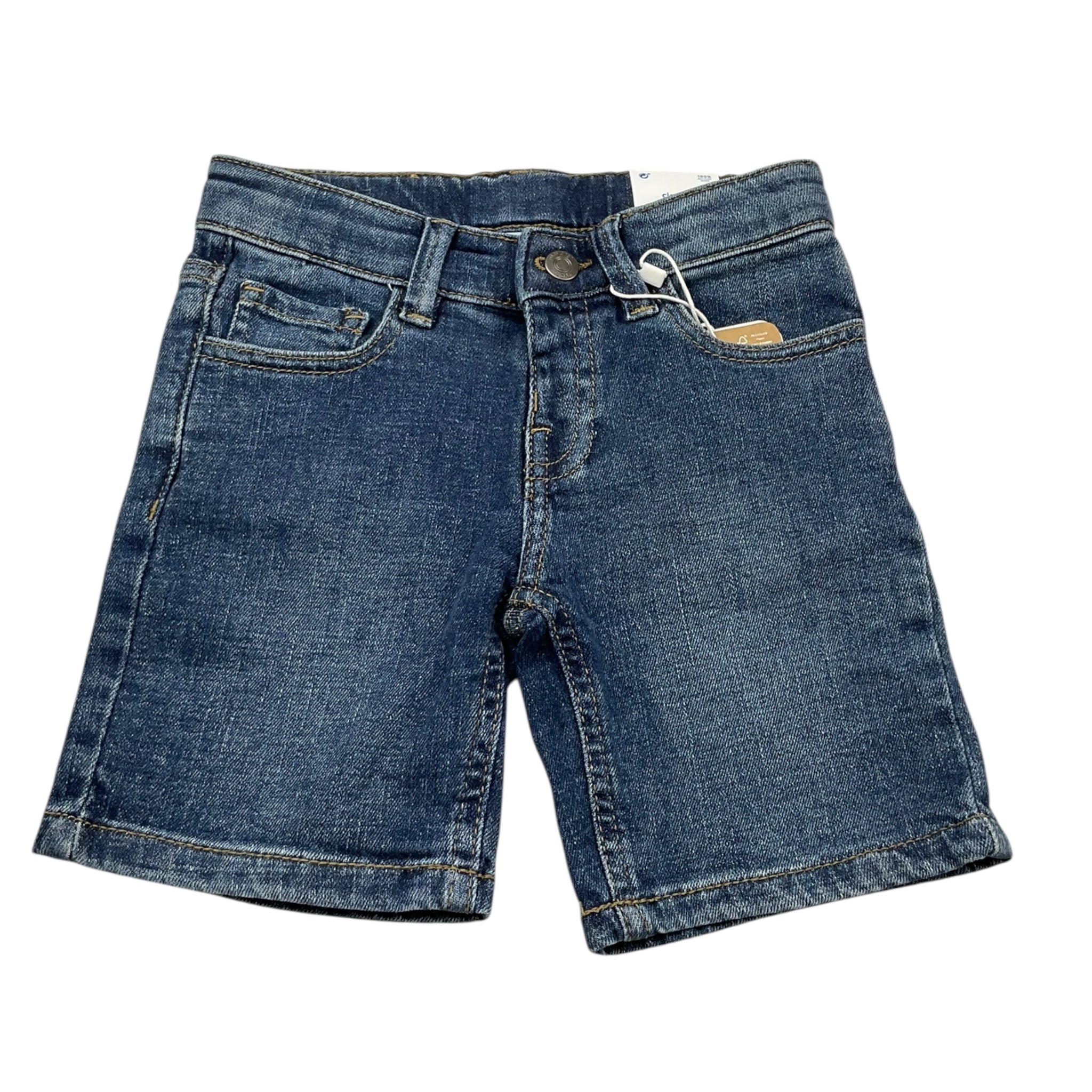 Mayoral Bermuda In Denim Tinta Unita con Girovita Regolabile per Bambino 237 BLU MAYORAL 