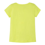 Mayoral T-Shirt Girocollo Tinta Unita con Stampa per Neonata 301432N VERDE MAYORAL 