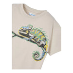 Mayoral T-Shirt Girocollo Tinta Unita con Stampa per Bambino 30455 BEIGE MAYORAL 
