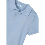 Mayoral Polo Mezza Manica Tinta Unita per Bambino 3104 POLVERE MAYORAL 