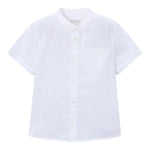 Mayoral Camicia Mezza Manica Tinta Unita per Bambino 3113 BIANCO MAYORAL 