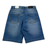 Mayoral Bermuda In Denim Tinta Unita con Girovita Regolabile per Bambino 3218 BLU MAYORAL 