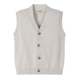 Mayoral Gilet Tinta Unita In Maglia per Bambino 3370 FANGO MAYORAL 