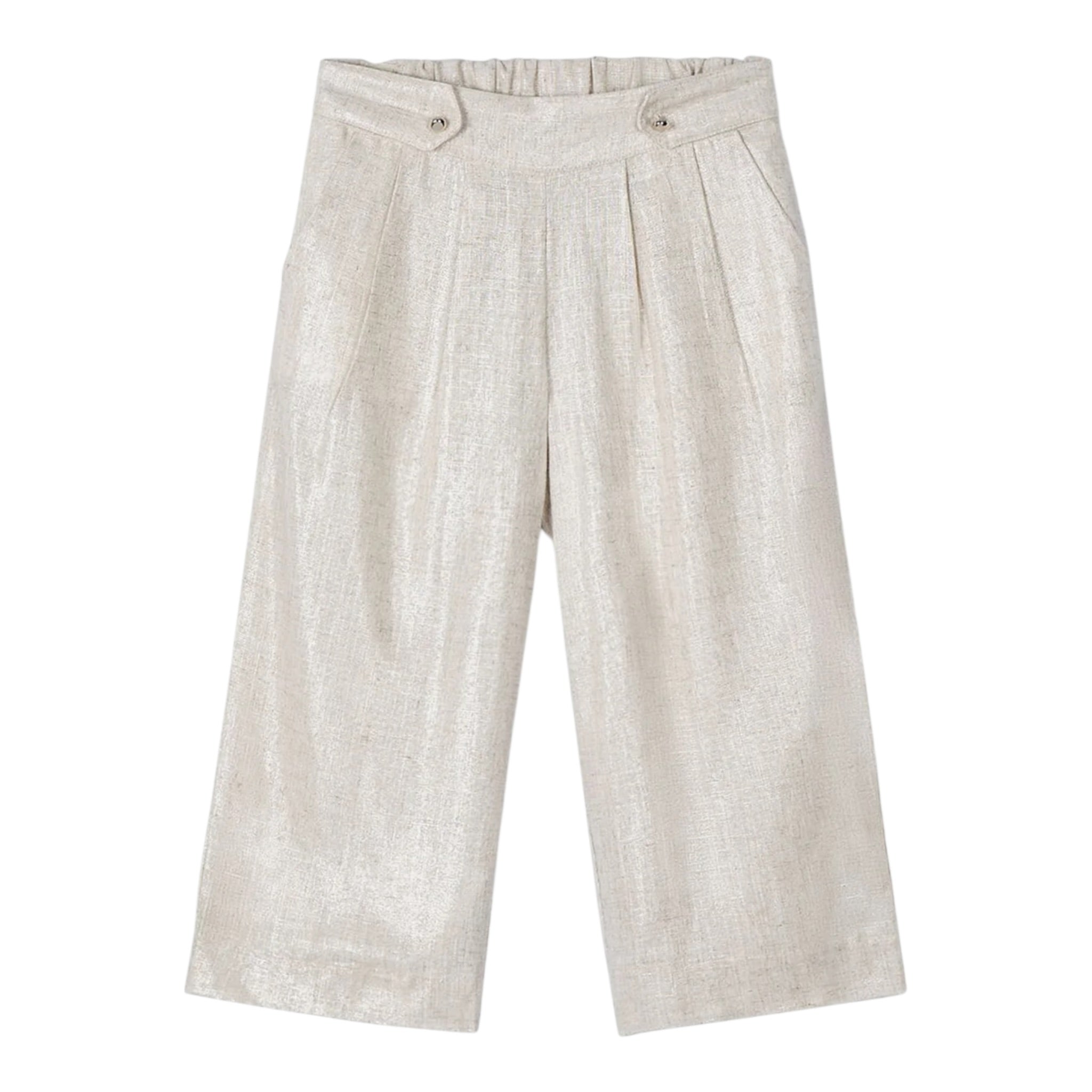 Mayoral Pantalone tinta unita Modello A Palazzo Beige per Bambina 3551X BEIGE MAYORAL 