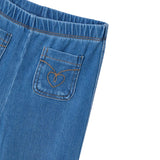 Mayoral Leggins Effetto Jeans Tinta Unita per Bambina 3702 AZZURRO MAYORAL 