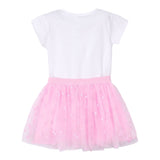 Mayoral Completo 2 Pezzi T-Shit-Gonna Bicolore per Bambina 3946 BIANCO/ROSA MAYORAL 