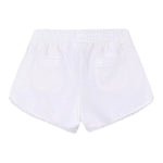 Mayoral Short Tinta Unica con Elastico In Vita per Bambina 607X BIANCO MAYORAL 