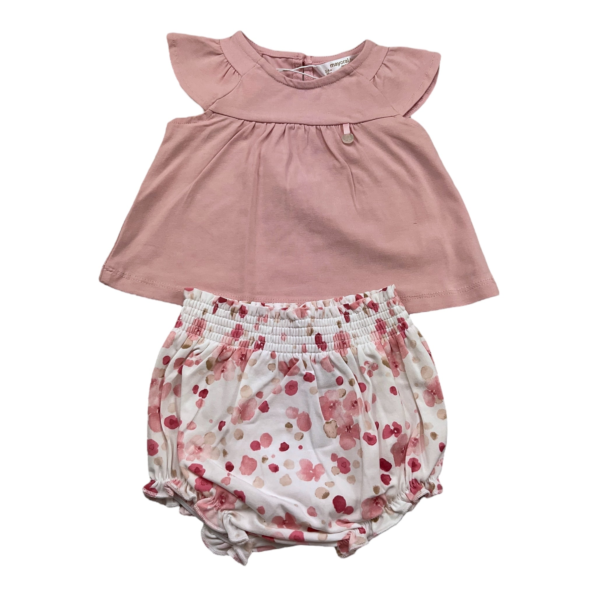 Mayoral Completo 2 Pezzi Canotte-Culotte per Neonata CMPL ROSA MAYORAL 