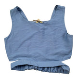 Meilisa Bai Top tinta unita Azzurro per Bambina FL6370 AZZURRO MEILISA BAI 