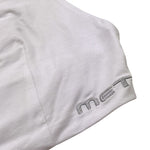 Met Top Tinta Unita con Elastico per Bambina ME162 BIANCO MET 