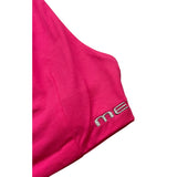 Met Top Tinta Unita con Elastico per Bambina ME162 FUXIA MET 